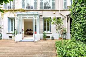Appartement spacieux à Aubervilliers de 130 m² avec jardin privé